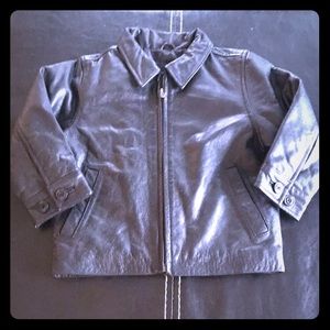 Gap leather jacket XXS 2-4